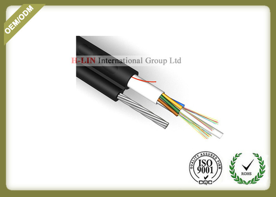 China Figure 8 aerial self-support Fiber Optic Cable  GYFTC8Y with FRP strength Member supplier
