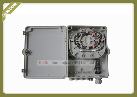 China IP65 Fiber Optic Termination Box 8 Cores , Ftth Fiber Optic Distribution Box supplier