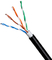 305 Meters Network Fiber Cable , Unshielded Twisted Pair Cable 0.5mm Diameter supplier