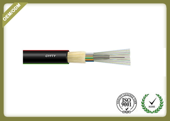 Chine Tube lâche échouant le câble optique extérieur de fibre de GYFTY avec FRP avec le fil d'armid fournisseur