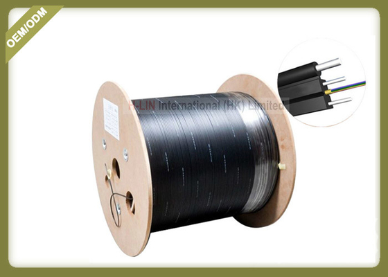 Chine 2 mode unitaire extérieur de câble optique de fibre des noyaux FTTH avec la veste du porteur central LSZH de FRP fournisseur